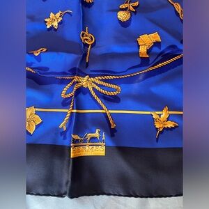 Hermes paris silk scarf